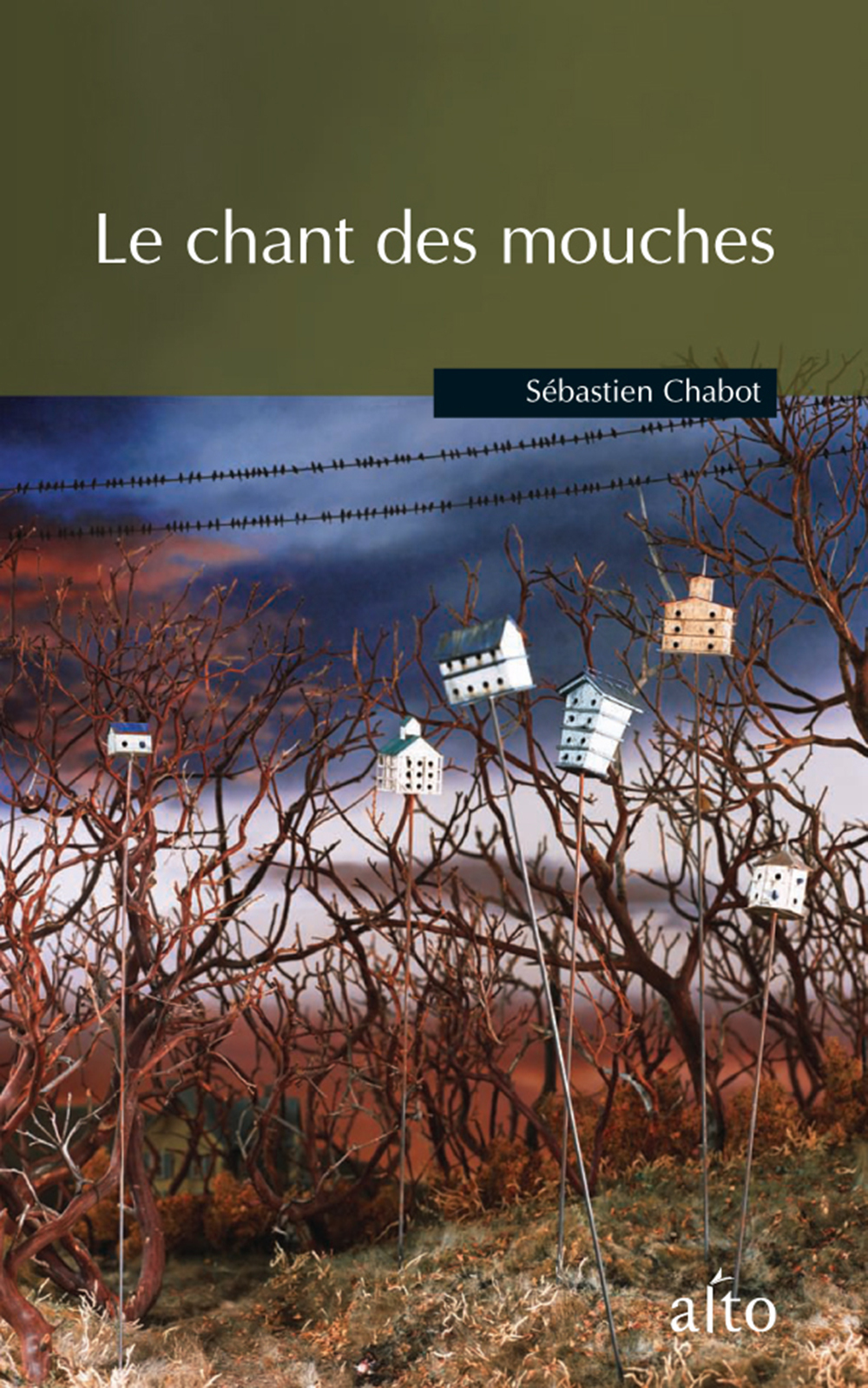 Le chant des mouches Couverture de livre Le chant des mouches